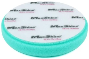 Maxshine 2031140gw flat foam cutting pad - 5 inch / verde disc abraziv de polish 130mm Thumbnail 3