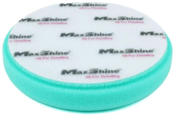 Maxshine 2031165gw green flat foam cutting pad - 6 inch / verde disc abraziv de polish 150mm 3