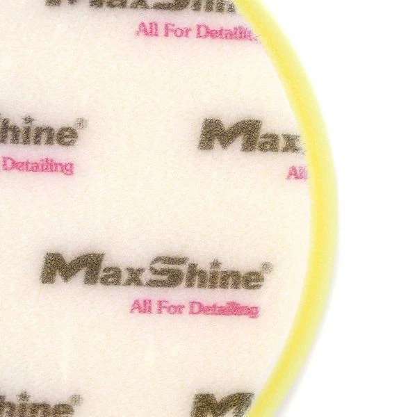 Maxshine 2032085yw желтый средней жесткости полировальный круг - 3 inch 2
