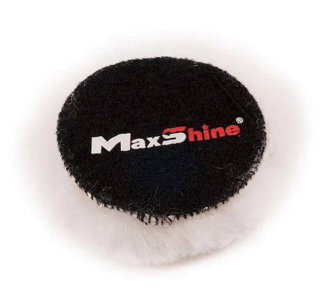 Maxshine 2063080 premium wool cutting pad - 3 inch / 3.15 inches / disc abraziv de polish din lână 80mm 2