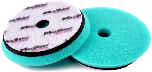 Maxshine 2071148gw зеленый жесткий полировальный круг с низким профилем - rubber backed 5 inch 3