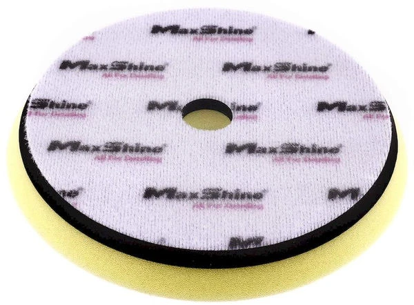 Maxshine 2072170yw low profile yellow foam polishing pad - rubber backed 6 inch / galben disc de polish cu profil redus 150mm 2
