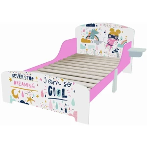 Кровать junior super girl u-grow, розовая Thumbnail 1