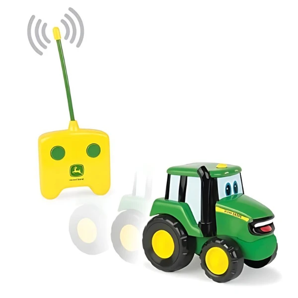 Трактор джонни с пультом управления – john deere, tomy 4