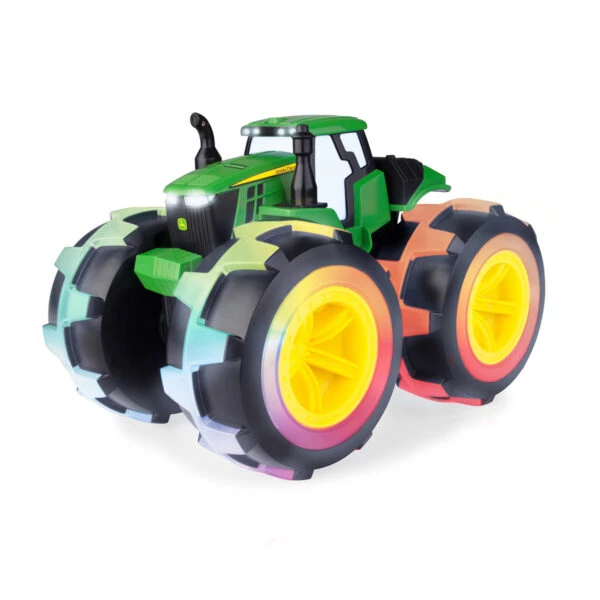 Трактор с большими колесами и светом – john deere, tomy 2