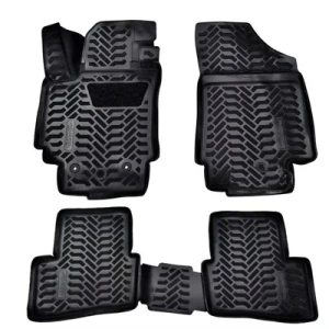 60671 hyundai creta (2016-) habitaclu (3d cu cu protecție pentru călcâi) covorașe din cauciuc