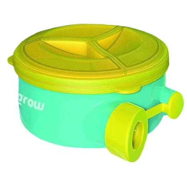 Recipient pentru lapte praf cu 3 compartimente - u-grow 4