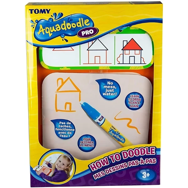 Set de joacă cu cartonașe pentru desen cu apă „să desenăm” 3