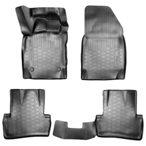 61999 toyota prius (20) (2003-09) habitaclu (3d cu cu protecție pentru călcâi)(elemente de fixare1)covorașe din cauciuc / covorașe din cauciuc