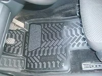 62062 vw passat (b7 (2011-) habitaclu (3d cu cu protecție pentru călcâi) (elemente de fixare) covorașe din cauciuc / covorașe din cauciuc