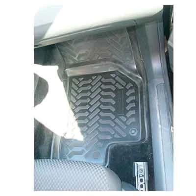 62063 vw passat (b6) (2005-2010) habitaclu (3d cu cu protecție pentru călcâi) (elemente de fixare) covorașe din cauciuc / covorașe din cauciuc 2