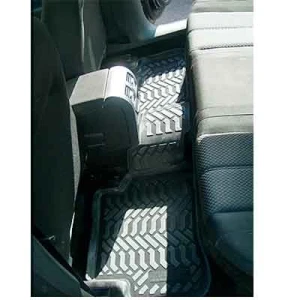 62063 vw passat (b6) (2005-2010) habitaclu (3d cu cu protecție pentru călcâi) (elemente de fixare) covorașe din cauciuc / covorașe din cauciuc