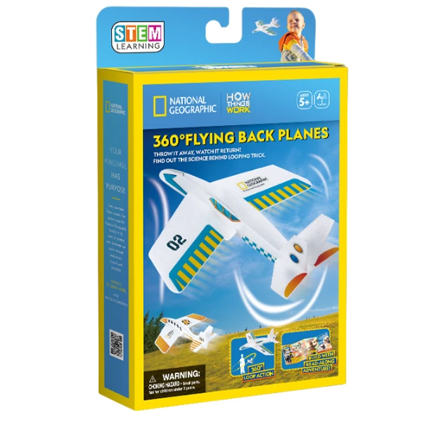 3d puzzle "avioane care zboară la 360°" 3