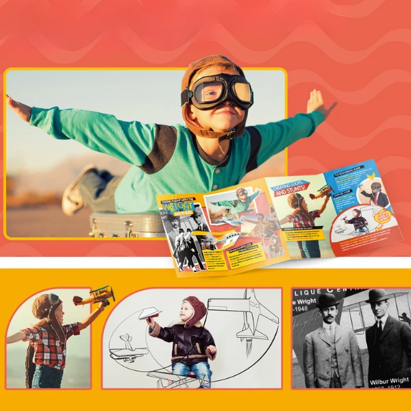 3d puzzle "avioane care zboară la 360°" 7