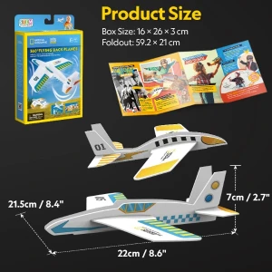 3d puzzle "avioane care zboară la 360°" Thumbnail 8
