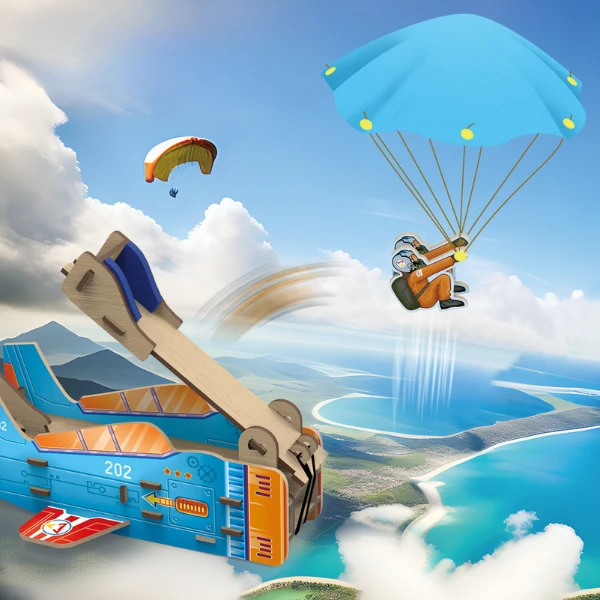 3d puzzle "lansator parașută" 5
