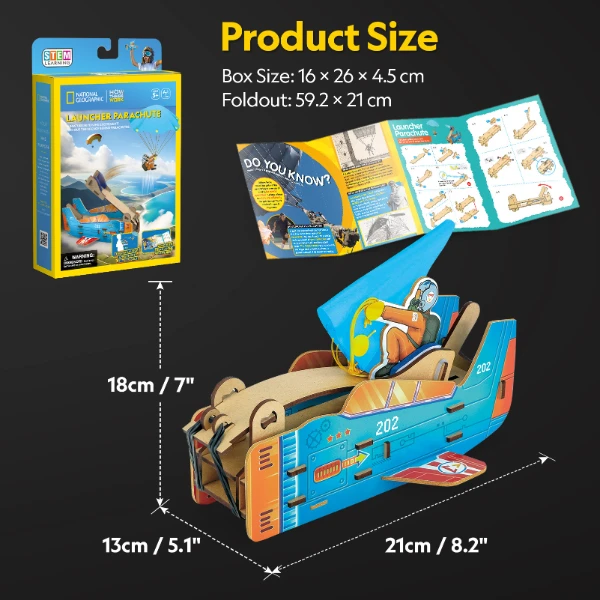 3d puzzle "lansator parașută" 7