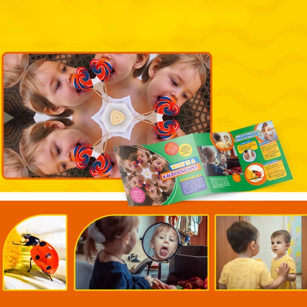 3d puzzle "caleidoscop", 18 elemente 8