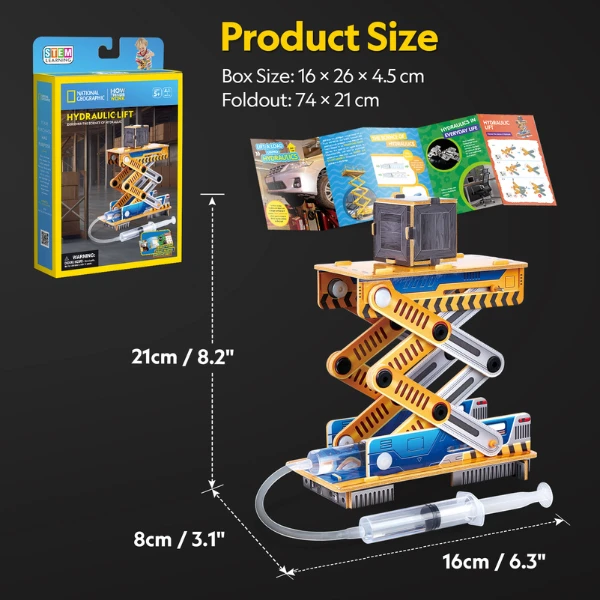 3d puzzle "lift hidraulic" 3