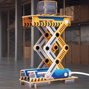 3d puzzle "lift hidraulic" Thumbnail 5