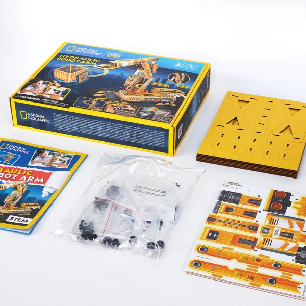 3d puzzle "braț robotic hidraulic", 185 elemente 8