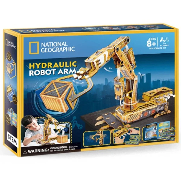 3d puzzle "braț robotic hidraulic", 185 elemente 4