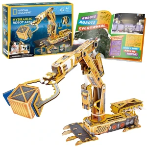 3d puzzle "braț robotic hidraulic", 185 elemente