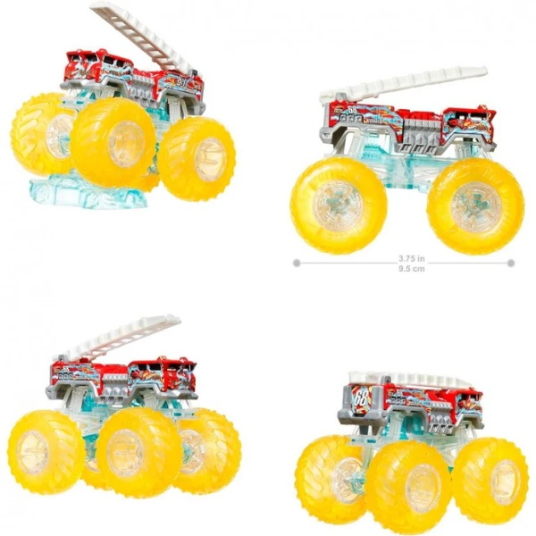 Hot wheels "monster trucks" power smashers 3