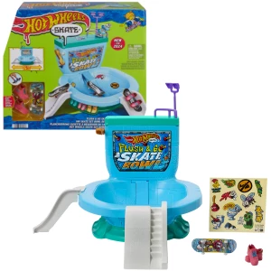 Hot Wheels Набор для фингербординга Flush &amp; Go Skate Bowl
