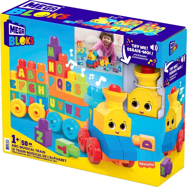 Constructor "mega bloks, trenuleț muzical" 2