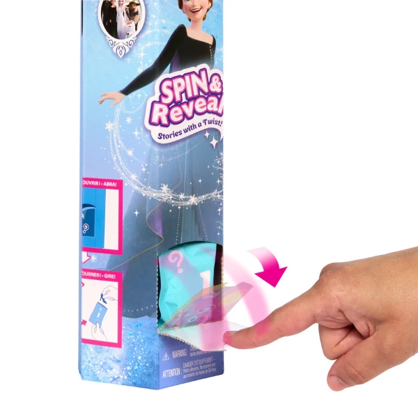 Кукла barbie spin reveal “холодное сердце анна” 4