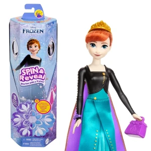 Păpușa barbie spin reveal „frozen anna”