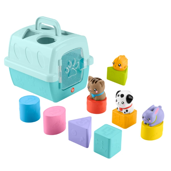 Fisher-price jucărie de sortare a formelor, "transportor de animale" 2