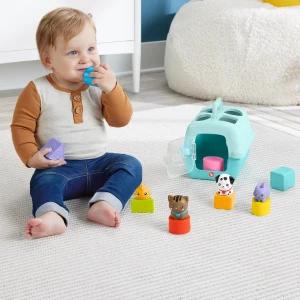 Fisher-price jucărie de sortare a formelor, "transportor de animale" Thumbnail 7