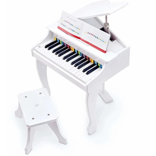 Instrument muzical „pian alb cu scaun” 6