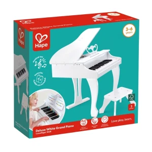 Instrument muzical „pian alb cu scaun” Thumbnail 3