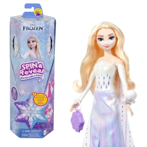 Кукла barbie spin reveal “снежная королева эльза”