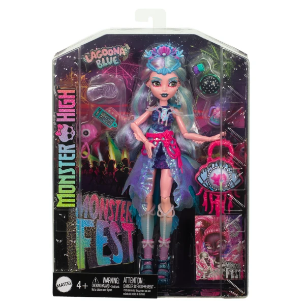 Set de joc monster high "lagoona blue și monster fest", cu accesorii 3