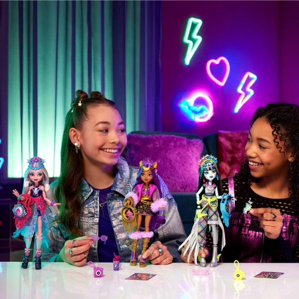 Set de joc monster high "lagoona blue și monster fest", cu accesorii 7