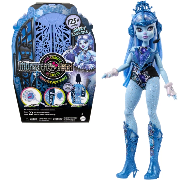 Игровой набор monster high "эбби боминейбл с шкафчиком ", с аксессуарами 2