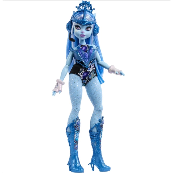 Игровой набор monster high "эбби боминейбл с шкафчиком ", с аксессуарами 3