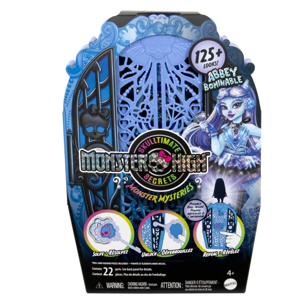Игровой набор monster high "эбби боминейбл с шкафчиком ", с аксессуарами 4