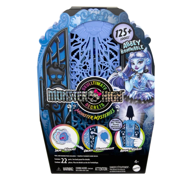 Игровой набор monster high "эбби боминейбл с шкафчиком ", с аксессуарами 3