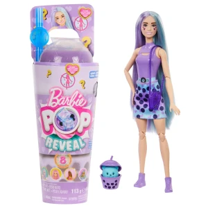 Кукла barbie pop reveal "шарики таро", серия bubble tea