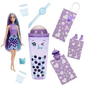 Păpușa barbie pop reveal "lapte taro", bubble tea series Thumbnail 2