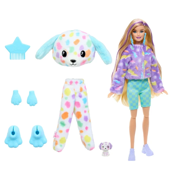 Păpușa barbie cutie „barbie într-un costum de dalmațian, de pluș” 2