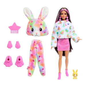 Păpușa barbie cutie „„barbie într-un costum de iepuraș, de pluș”” Thumbnail 2