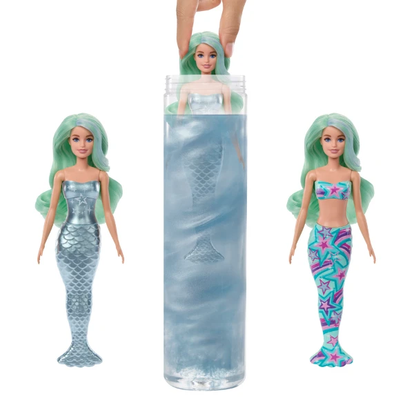 Păpușa barbie color reveal gama „sirena” 5