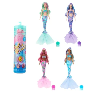 Кукла barbie color reveal серия «русалки»