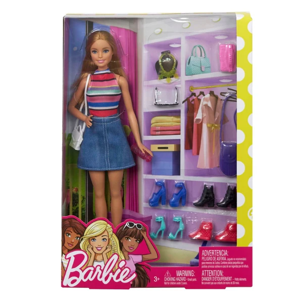 Set de joacă barbie „colecție la modă de pantofi” 3